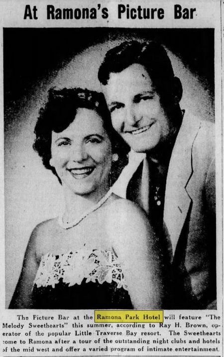 Harbour Inn (Harbor Inn, Ramona Park Hotel) - Jul 06 1951 Article (newer photo)